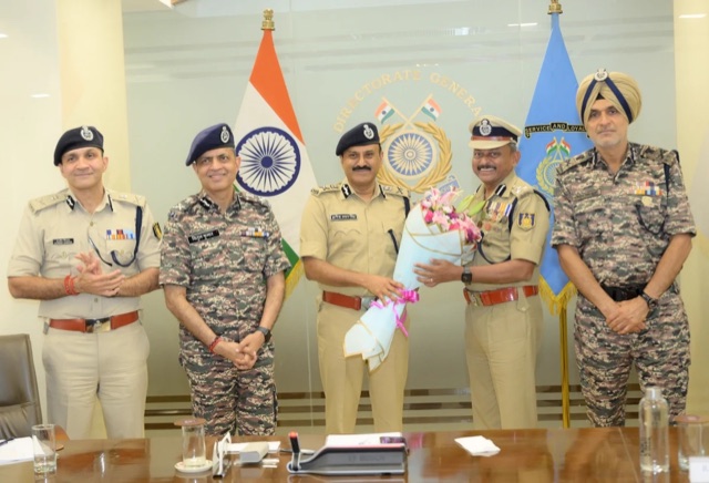 Farewell at the Directorate General, CRPF